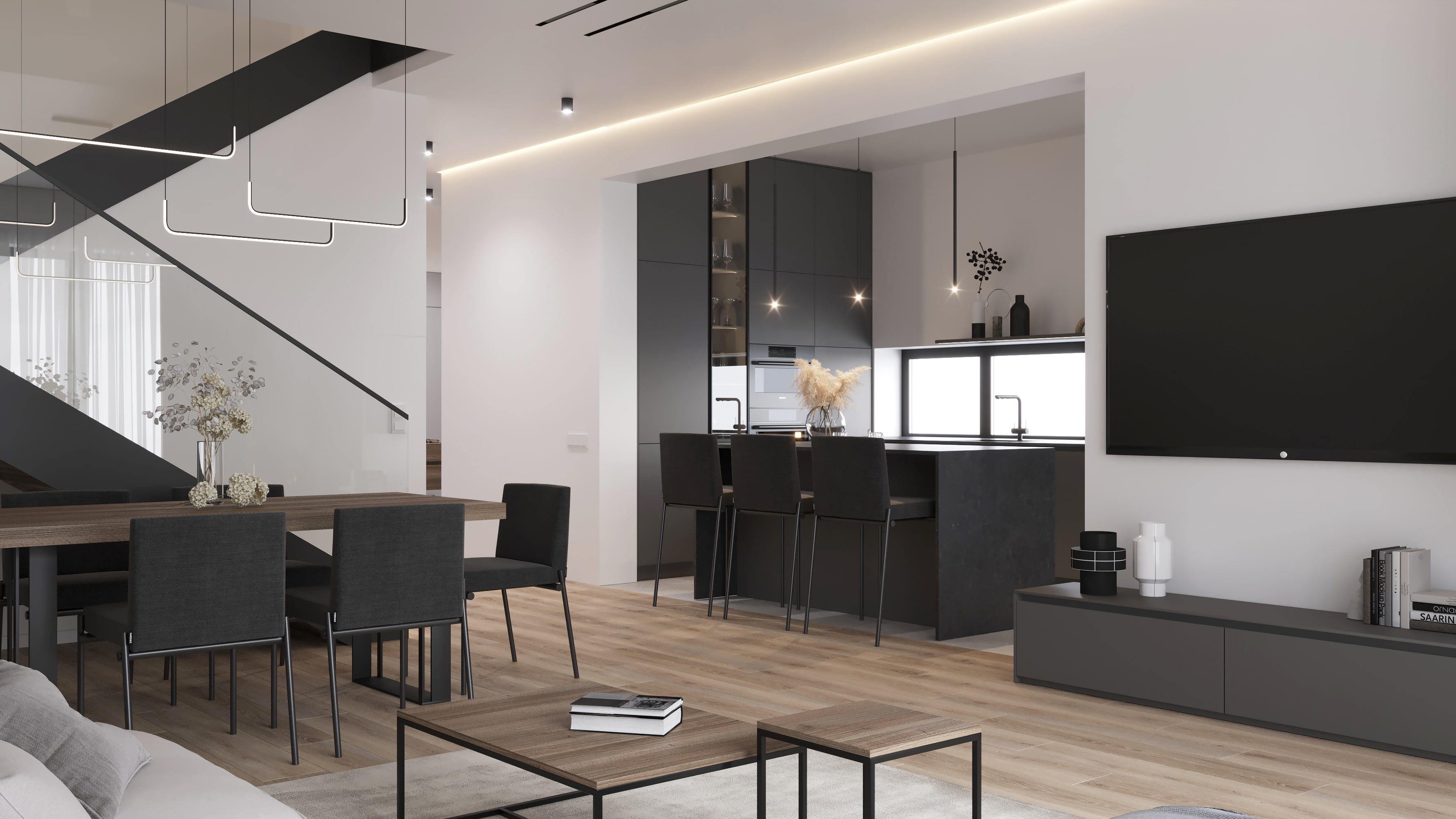 Trends 2020: stylish black in the interior of the house